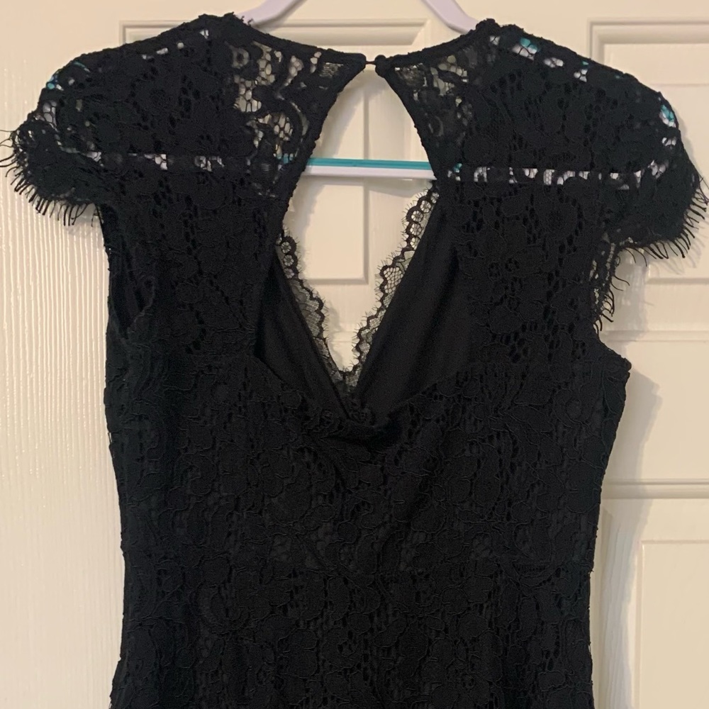 Black Lace Dress - Picture 3 of 3